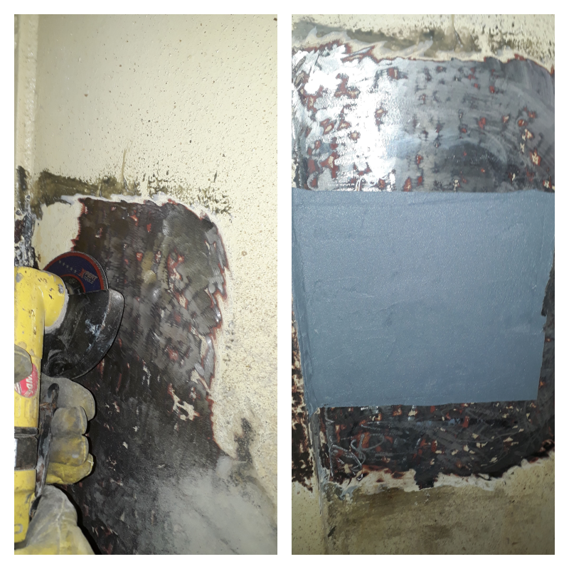 Parche en extractor